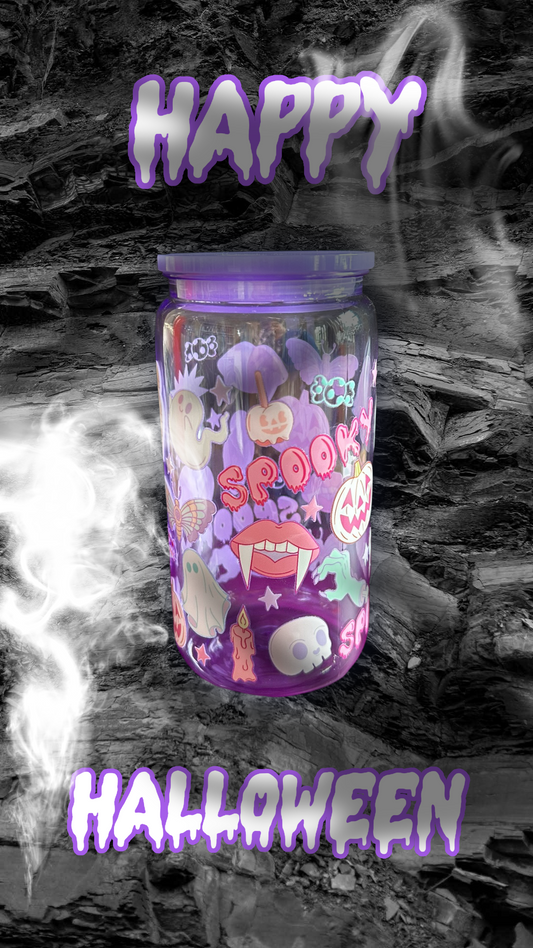 Spooky Halloween 16oz tumbler